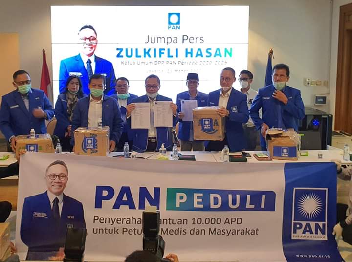 Gaji Anggota DPR Fraksi PAN Dipotong untuk Penanganan Corona