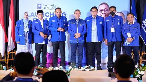 Ketua Fraksi PAN Hadiri Launching E-Saksi dan Bimtek Saksi PAN