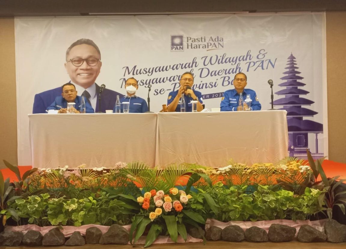 Ketua Fraksi PAN DPR RI hadiri Musyawarah Wilayah dan Musyawarah Daerah serentak PAN se-Provinsi Bali.