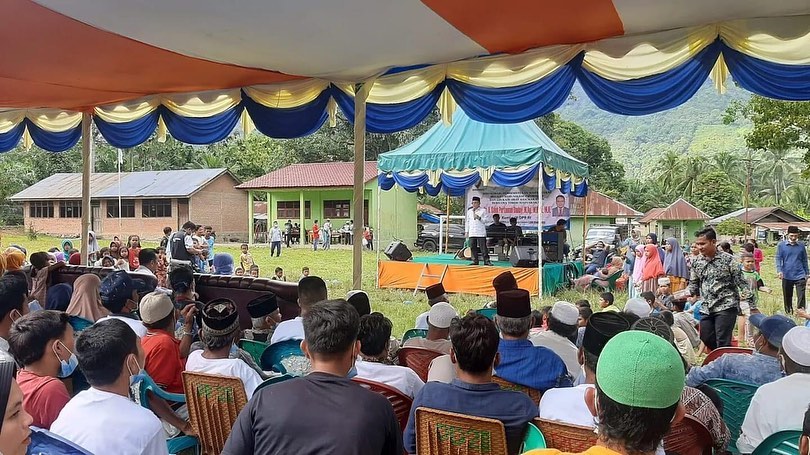 Reses Dr. Saleh Partaonan Daulay di Dapil