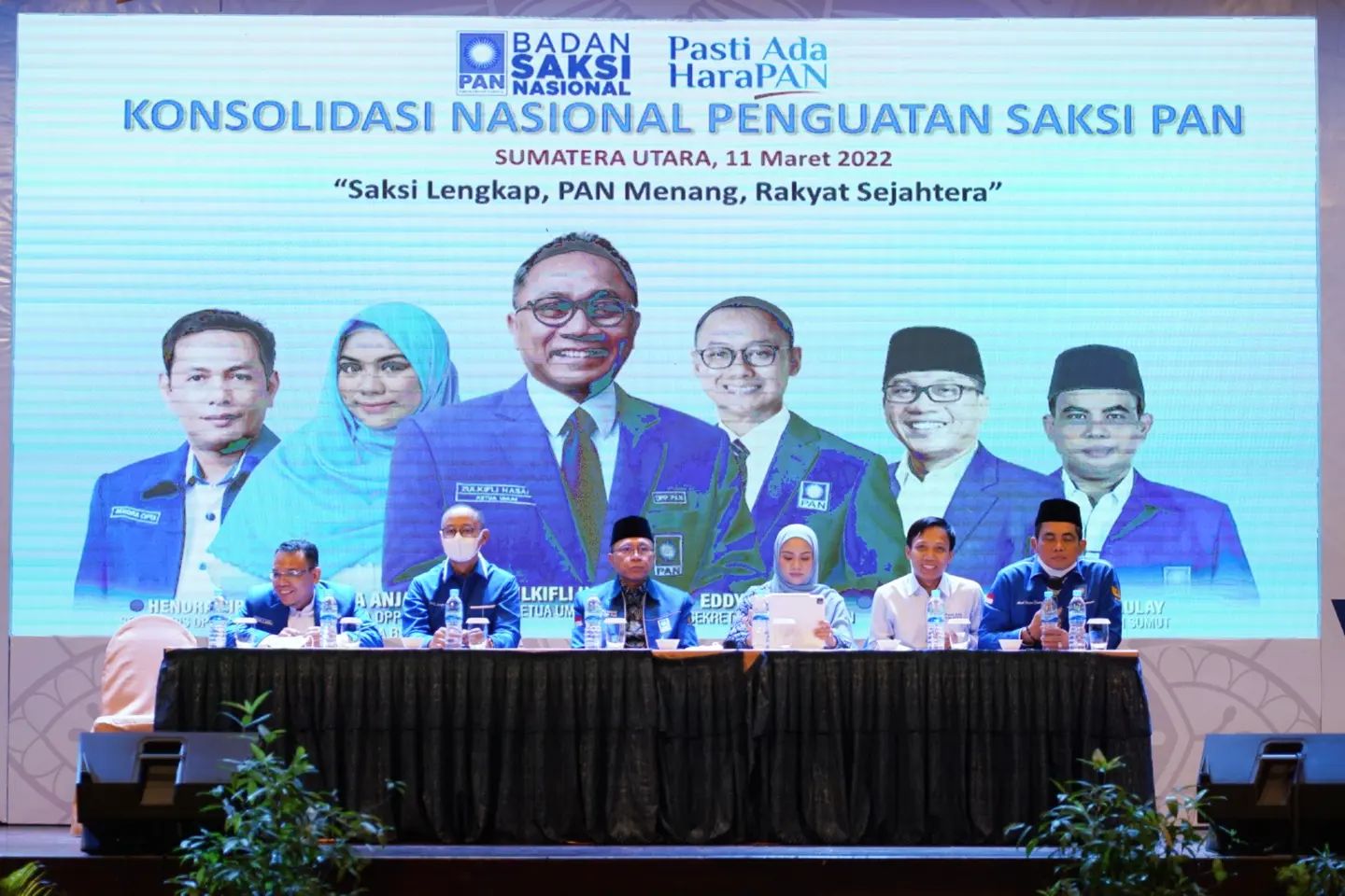 Saleh Daulay Lakukan Konsolidasi Nasional Penguatan Saksi PAN Sumatera Utara