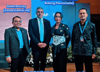 Bang Saleh pada acara Indonesia Tuan Rumah The 37th UN Tourism Joint Commission