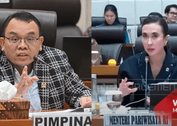 Ketua Komisi VII dan Menteri Pariwisata