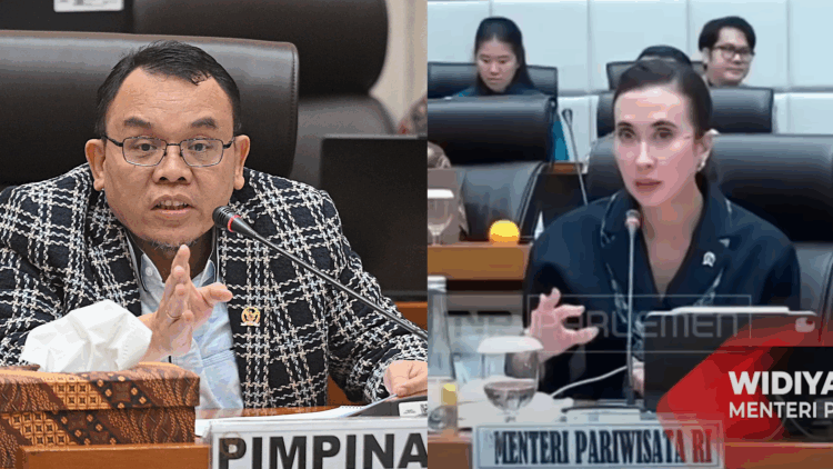 Ketua Komisi VII dan Menteri Pariwisata