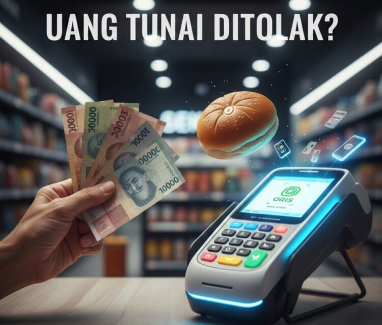 Roti O Tolak Uang Tunai Langgar Undang-Undang